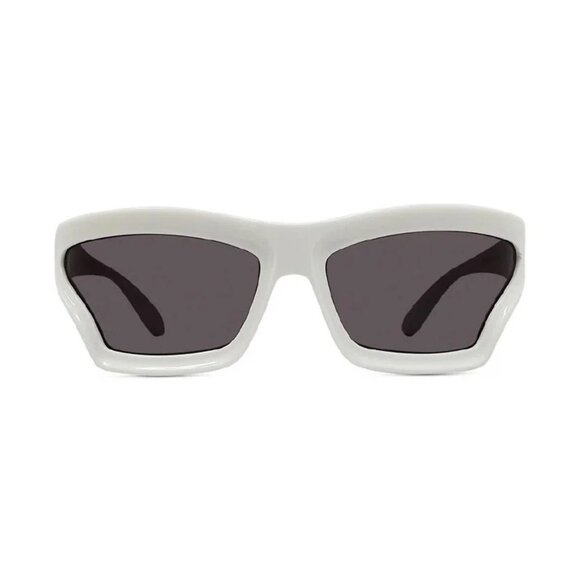 NEW LOEWE SUNGLASSES IVORY GREY WOMEN EYEWEAR LOEWE LW40143U 25A main image 4